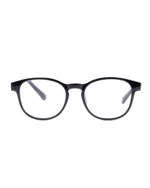 round key hole black adult recycled reading glasses readers