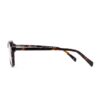 tortoiseshell acetate rectangle retro adults optical glasses