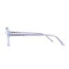 geometric acetate grey optical frame teens