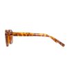 retro geometric tortoiseshell adult recycled sunglasses