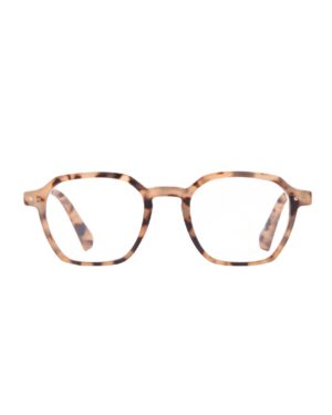 geometric key hole preppy round brown tortoiseshell adult recycled readers