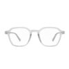 geometric key hole preppy round grey adult recycled readers