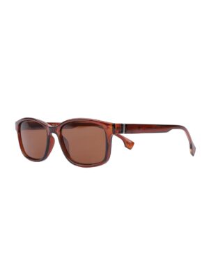rectangle brown adult recycled sunglasses