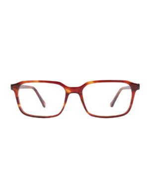 acetate rectangle tortoiseshell adult optical glasses