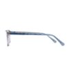 acetate rectangle blue adult optical glasses
