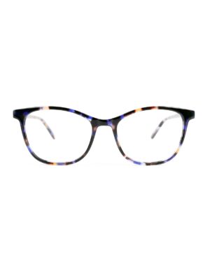 acetate blue tortoiseshell cat eye frames ladies adult optical glasses