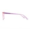 square cat eye pink adults optical glasses
