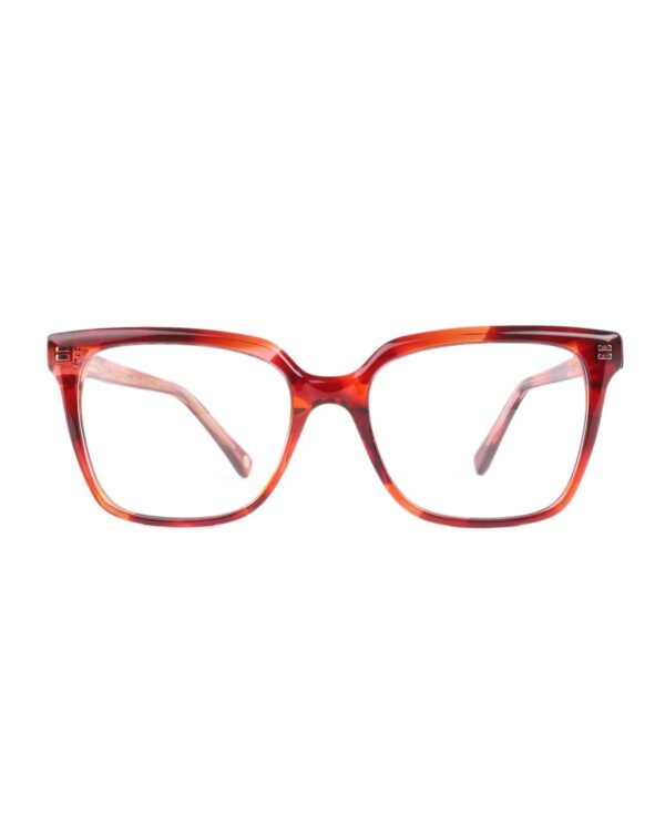 square cat eye red tortoiseshell adults optical glasses