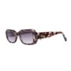 chunky rectangle acetate tortoiseshell womens sunglasses