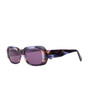 chunky rectangle acetate colourful tortoiseshell womens sunglasses