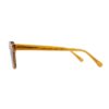 retro square yellow acetate adult teen sunglasses frames